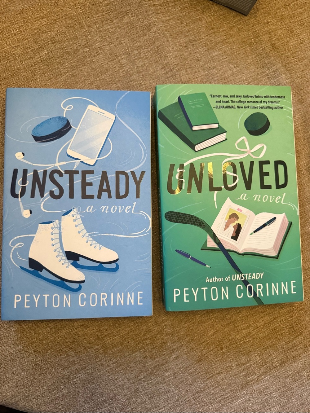 Unsteady and Unloved books